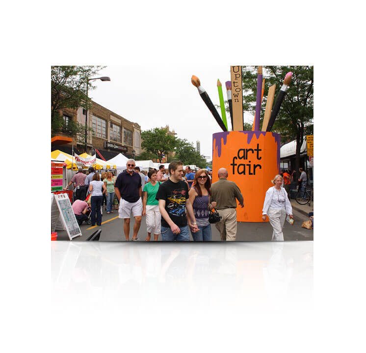 uptownartfair CEL Marketing PR Design