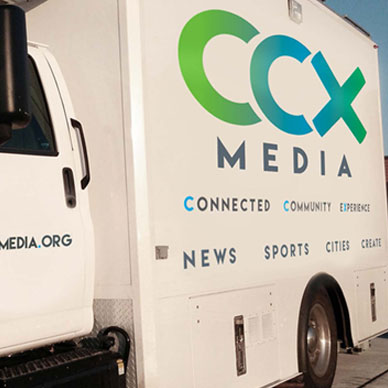 CCX Media </br><small>Future Demands Rebrand</small>