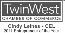 Twin West Entrepreneur of the Year Logo
