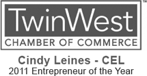 TwinWestLogo Twin West Entrepreneur of the Year Logo