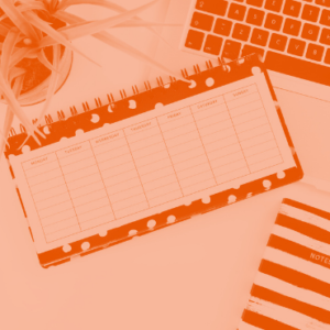 Weekly calendar page