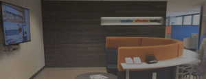 CEL front entrance of office space