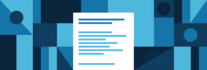 graphic of lines on paper representing generic wrriting