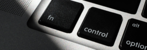 Control key on a computer keyboard