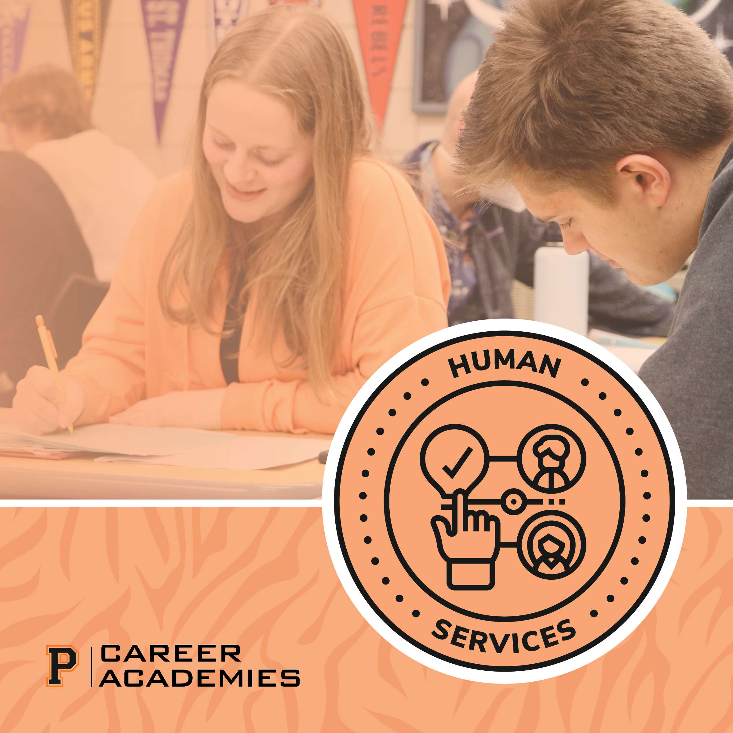 p career academies human services