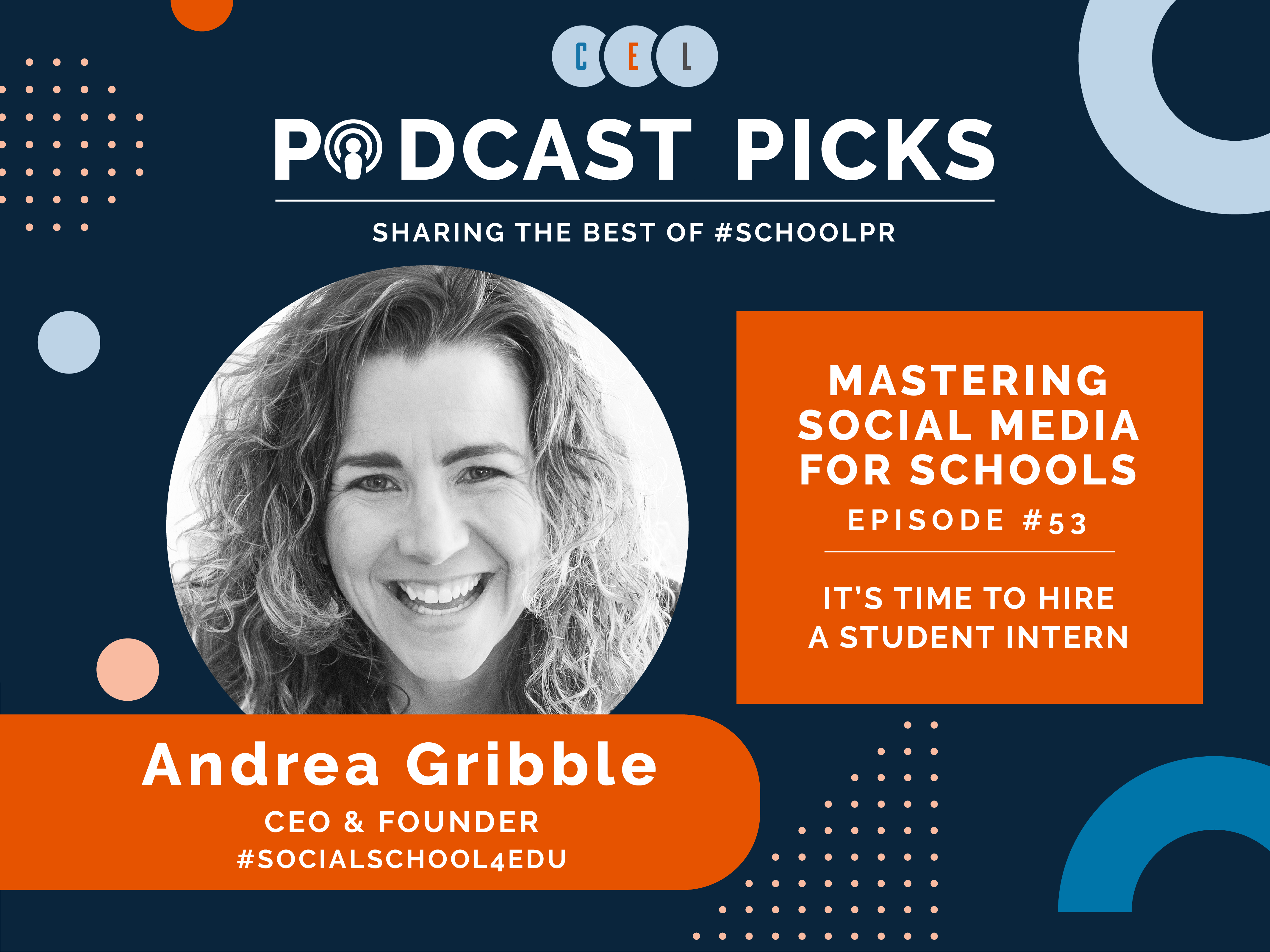 Podcast Picks sharing the best of school pr