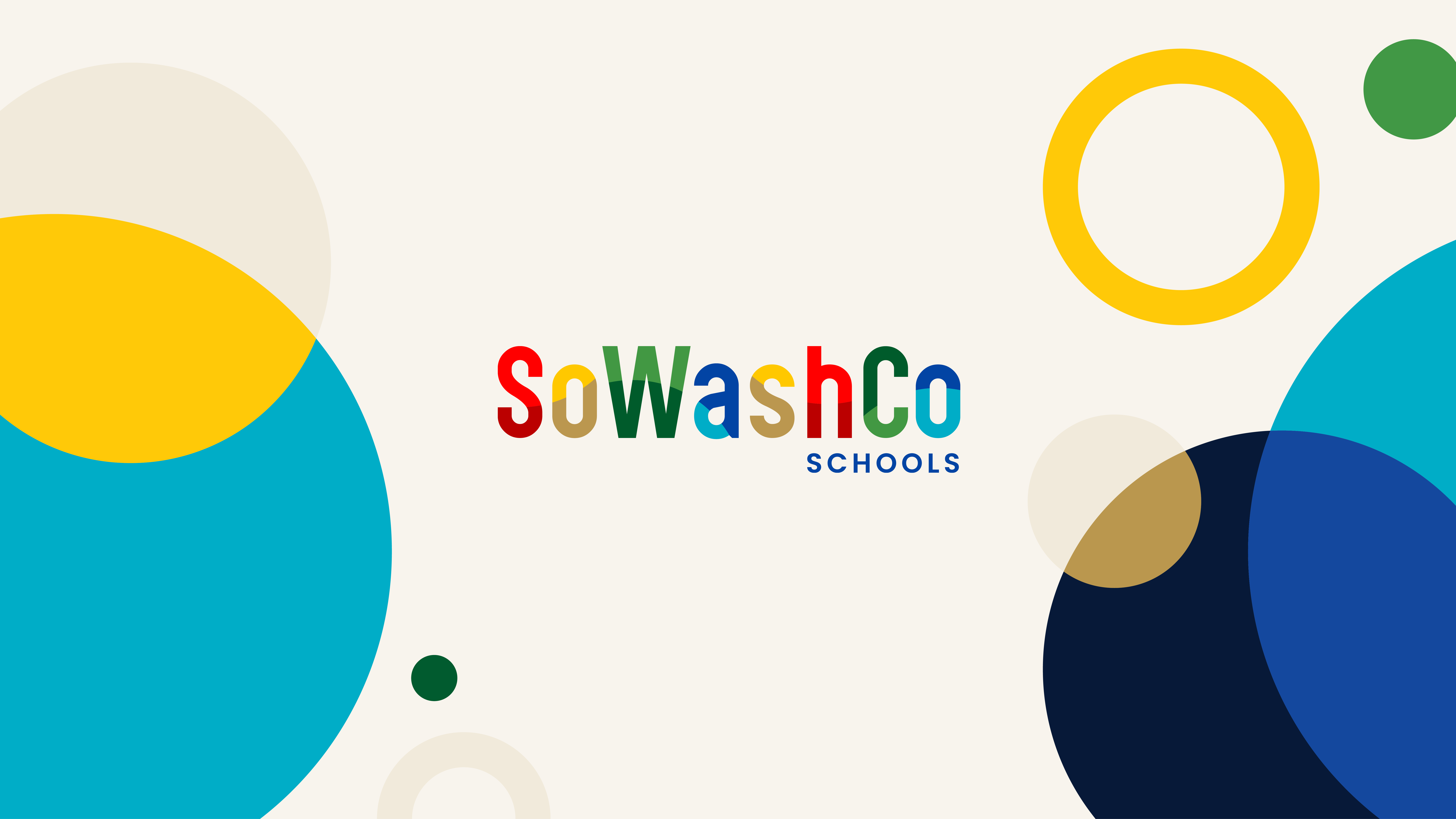 SoWashCo Schools Header Logo and Pattern