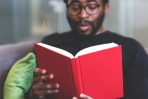Man Reading a Book
