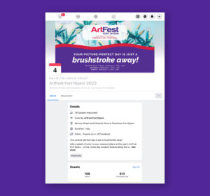 facebook event for artfest fort myers