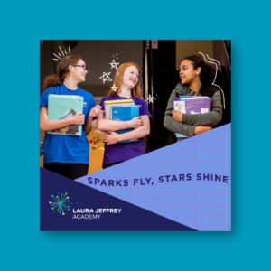 LJA sparks fly, stars shine mockup