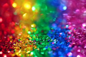 confetti close up