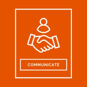 communicate for principal communications icon
