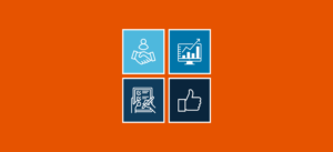 communicate research prioritize evaluate icons square
