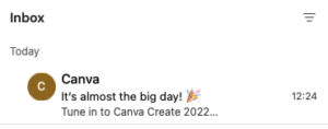 Email preview in inbox