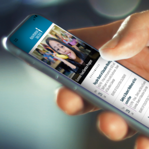 phone showing MMSD app