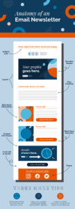 anatomy of an email newsletter