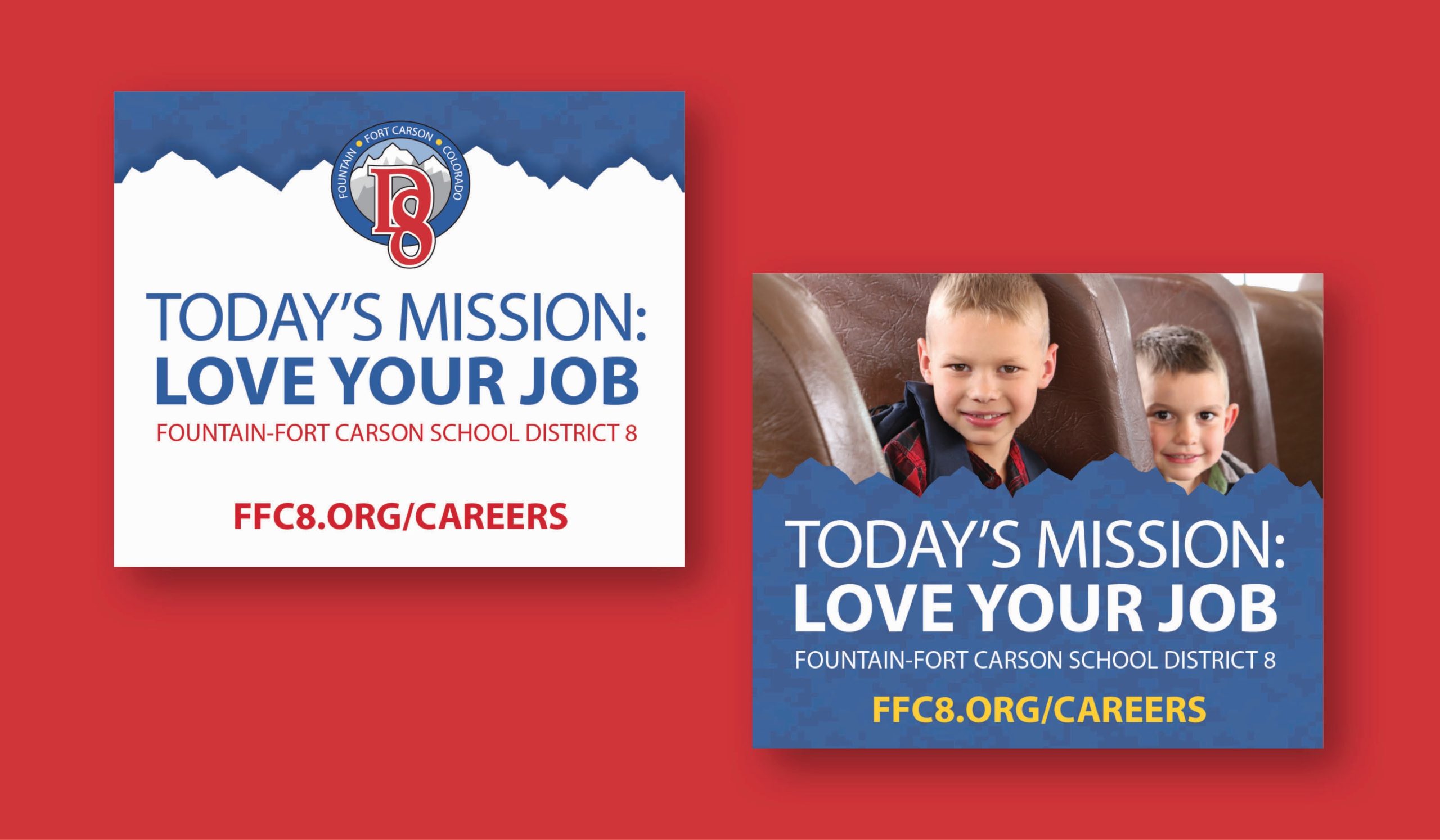 digital ads for today's mission love your job ffc8.org/careers