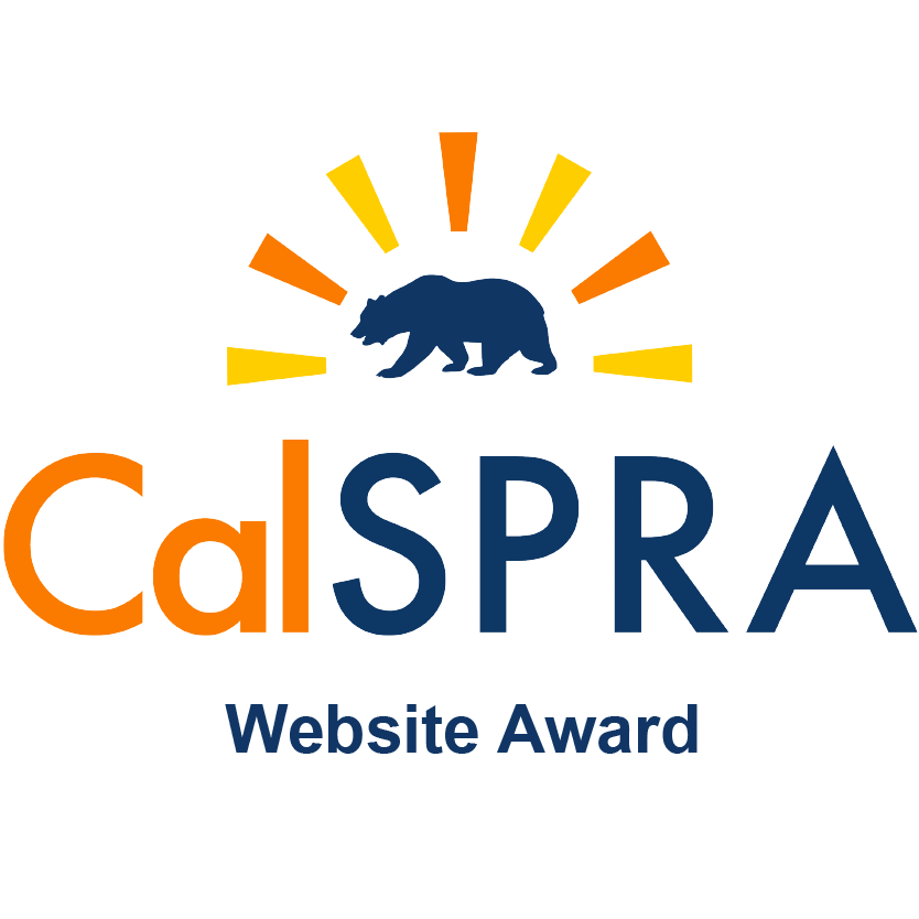 calspra website award