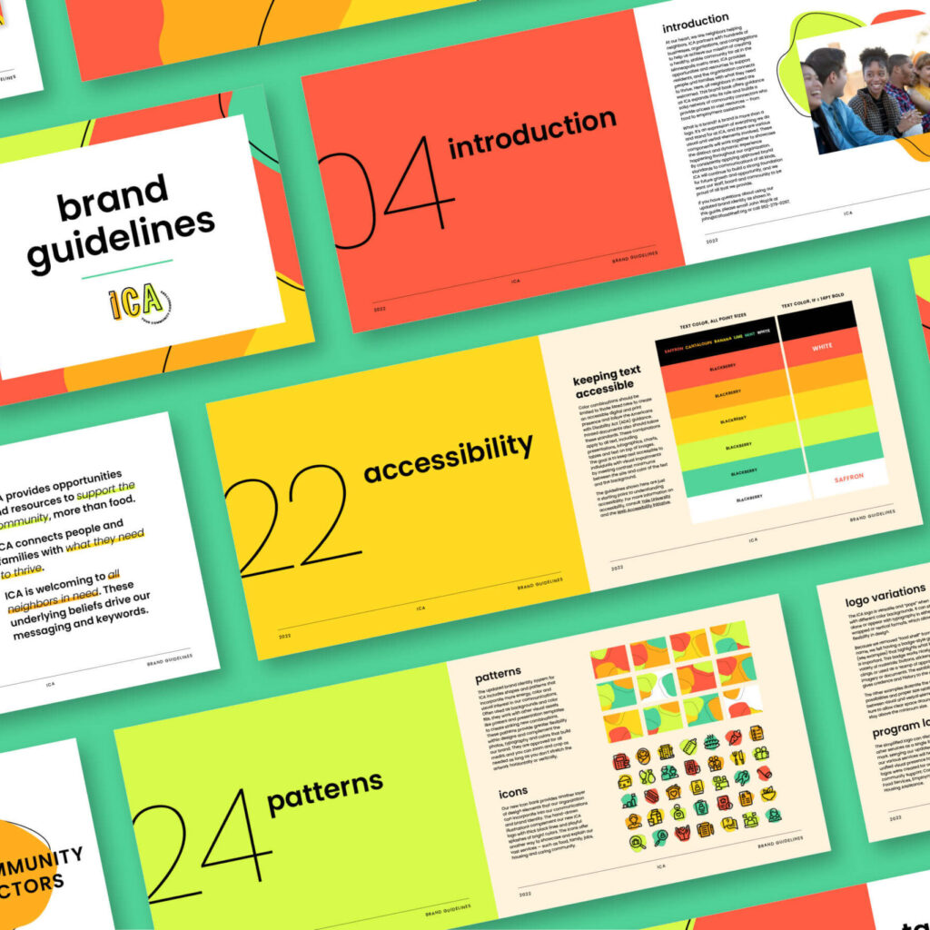 ICABrandGuidelines CEL Marketing PR Design