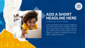 ripped paper texture dark background photo headline and short copy