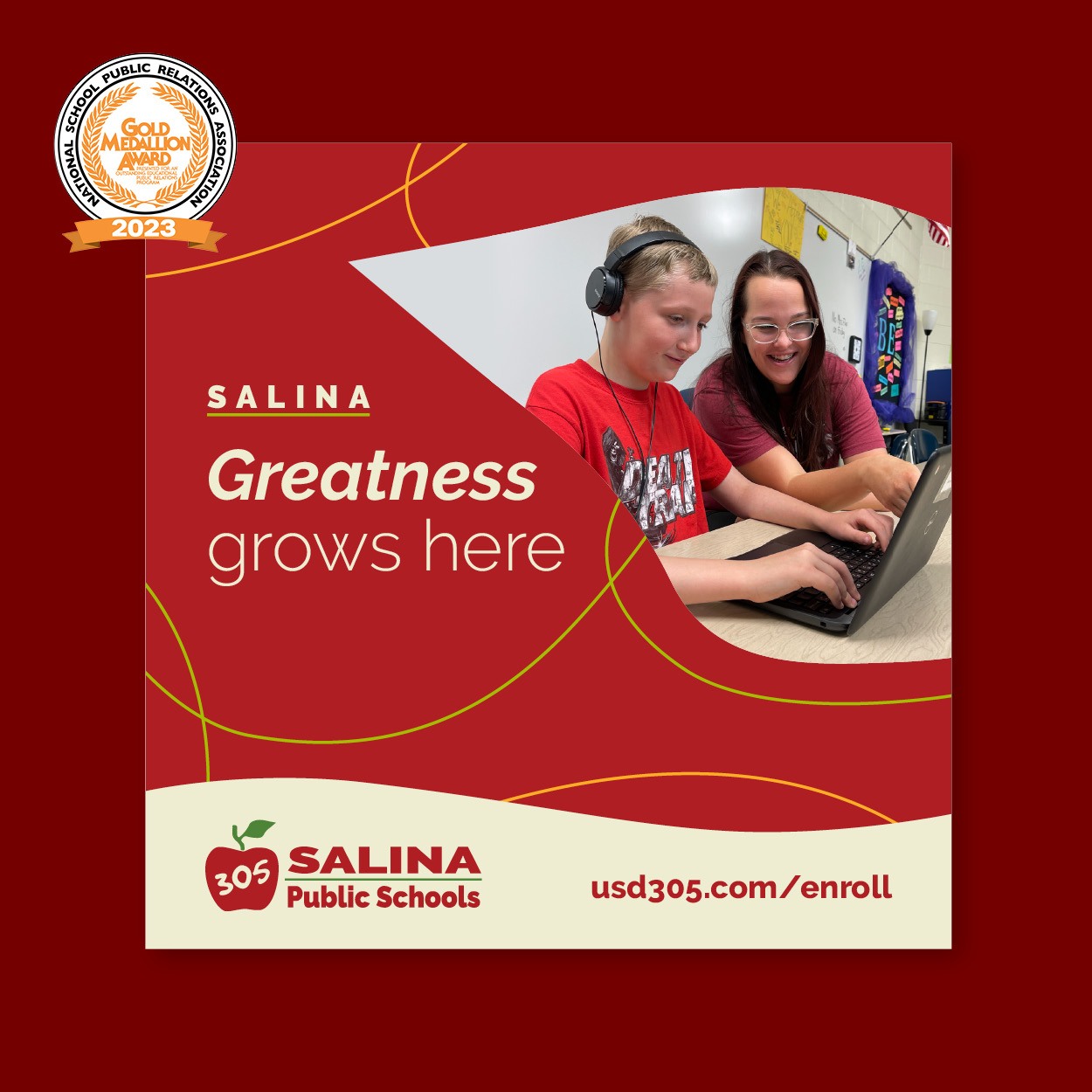 salina greatness grows here nspra gold medallion award winner