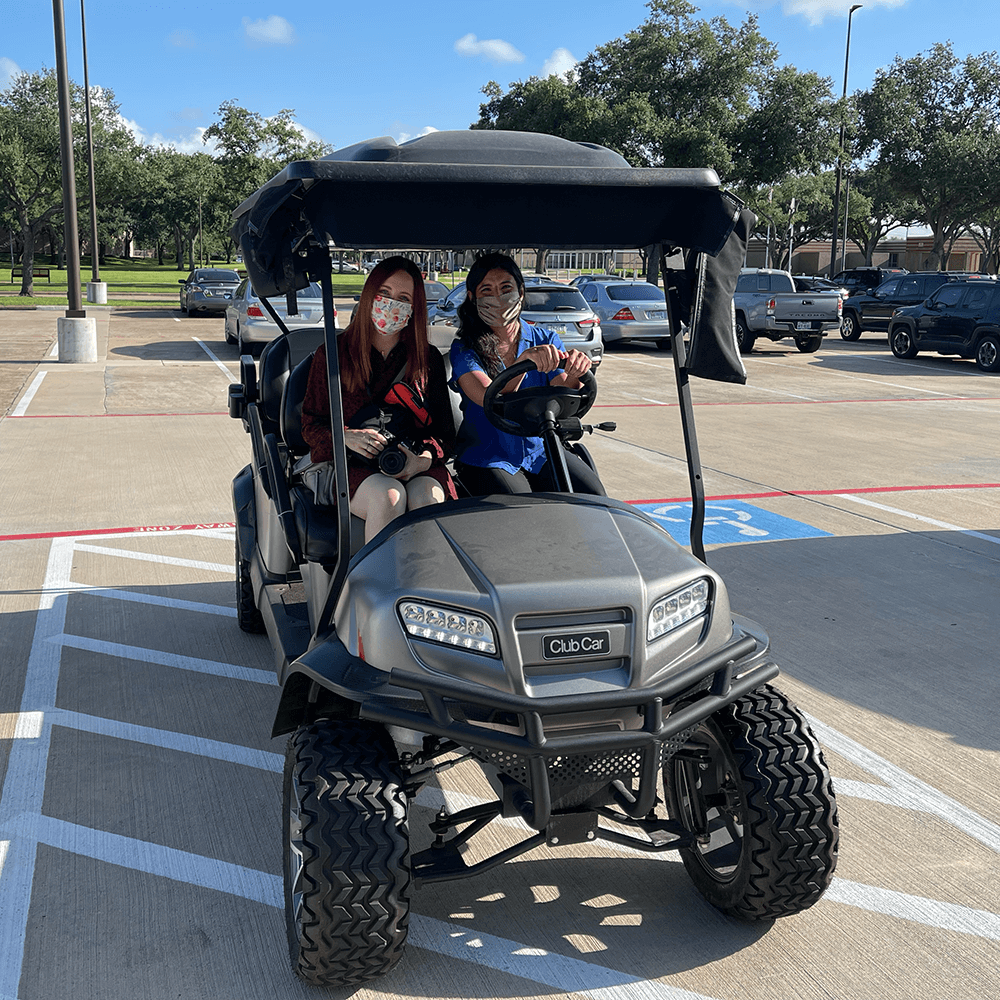 kelly may and director touring campus