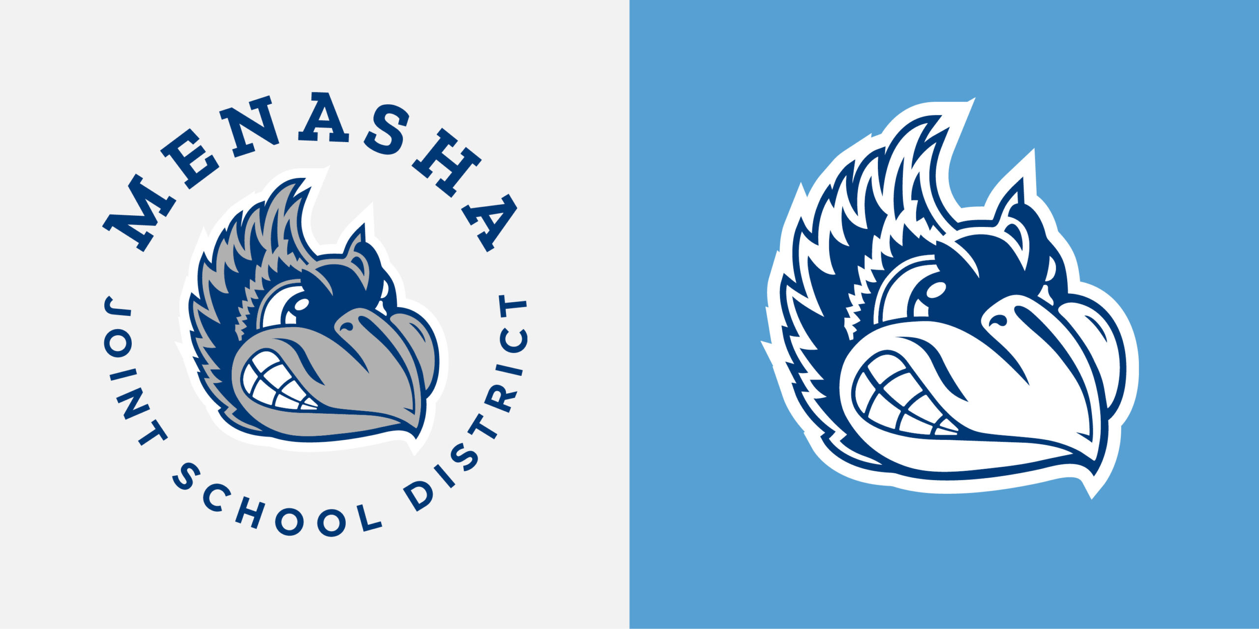 MJSD-New new menasha joint school district mascot