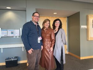 shawn hogendorf, janet swechikowski, and jennifer valley