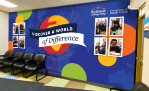 NECP wall mural