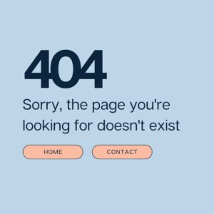 404 Website Error Code Example
