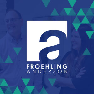 Froehling Anderson logo with pattern