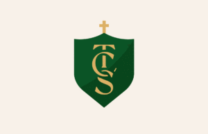 TCS logos gif with shield and primary logos with tagline