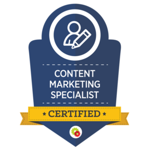 Ashley Winter Certified Content Marketing Specialist