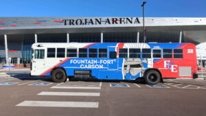 Fountain-Fort Carson custom bus