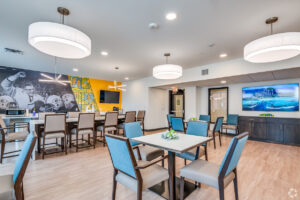 Berkshire Community Lounge with wall wrap