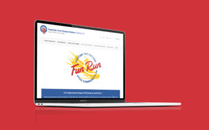 Foster the Future 5k landing page graphic