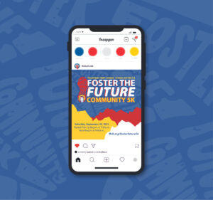 Foster the Future 5k social media post