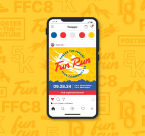 Foster the Future 5k social media post