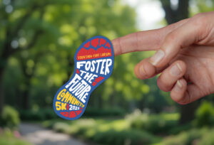 Foster the Future Community 5K sticker