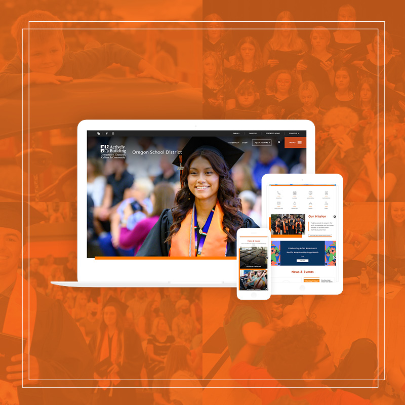Rebuilding with Purpose: Oregon School District’s Website