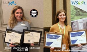 inspra award winner lincoln-way and wspra award winner oregon school district