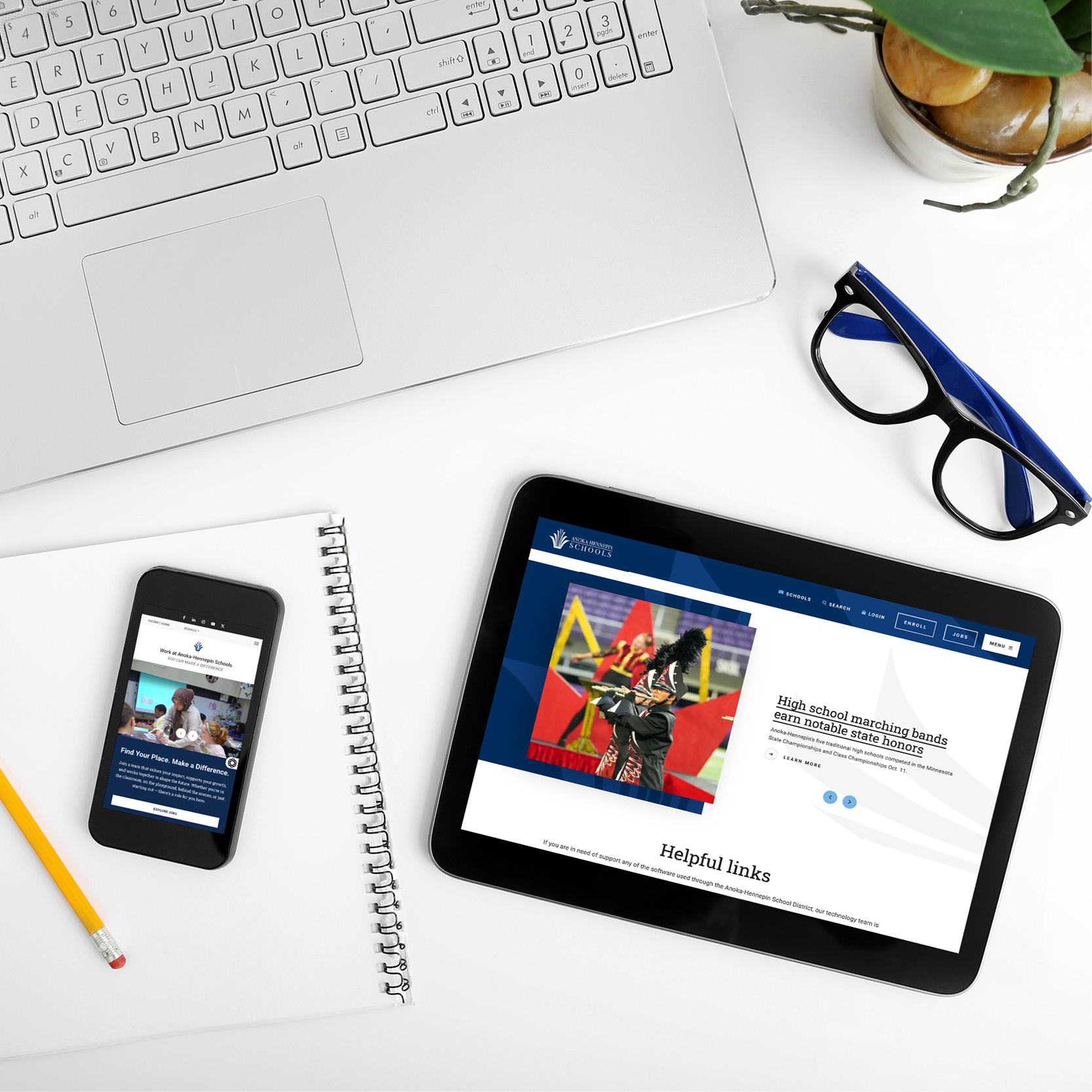 Creating Clarity at Scale for a K–12 School District Website