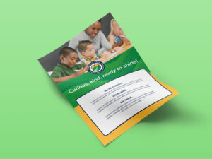 Emerald Trail Elementary flyer mockup