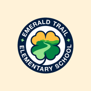 Emerald Trail Elementary School logos