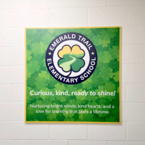 Emerald Trail wall poster