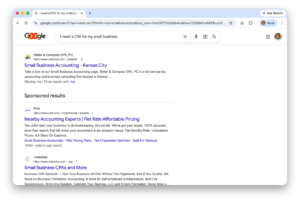 Incognito Google Results