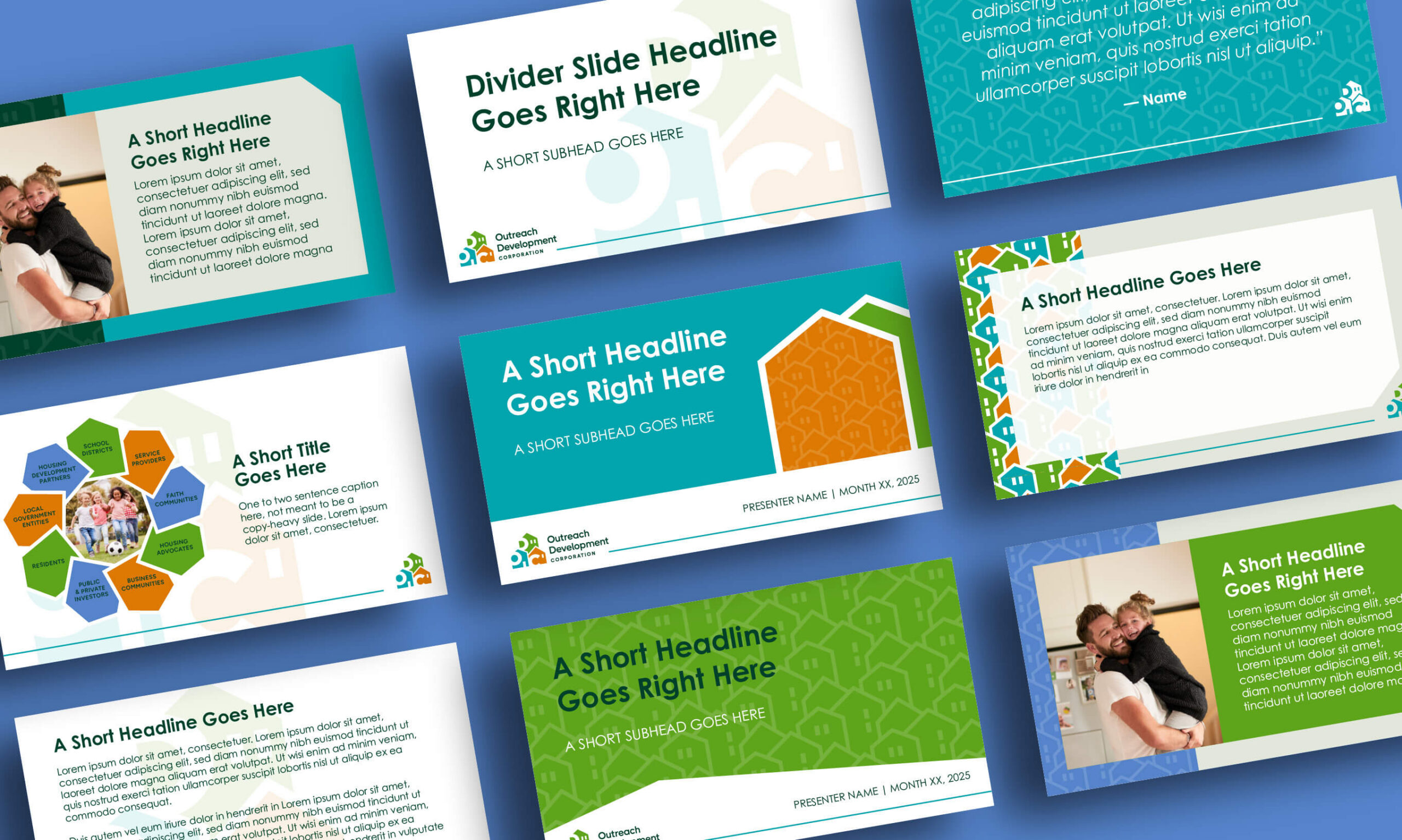 ODC business card mockup